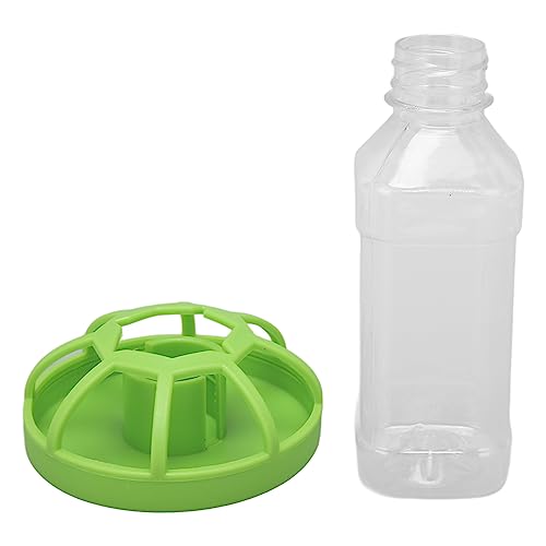 Akozon Reptilien-Wasserflasche, Automatischer Futterspender für Schildkröten, Reptilien-Wasserspender mit Wasserflasche für Eidechsen, Schildkröten, Chamäleons (Klein) von Akozon