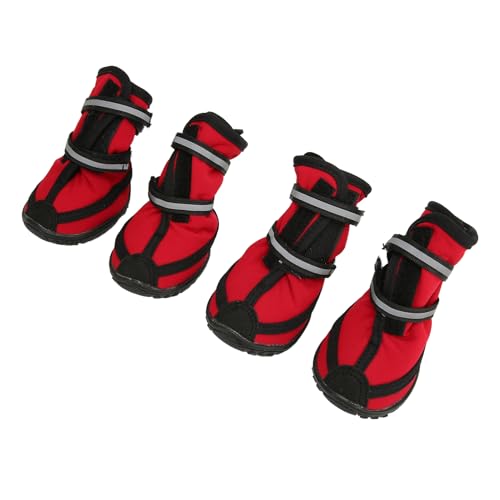 Akozon Sommer-Hundestiefel mit Langlebiger Rutschfester Sohle | Verstellbare Reflektierende Riemen | Atmungsaktiver Wanderrucksack für Mittelgroße und Große Hunde | Ideal Zum Akozon Sommer-Hundestiefel mit Langlebiger Rutschfester Sohle | Verstellbare Reflektierende Riemen | Atmungsaktiver Wanderrucksack für Mittelgroße und Große Hunde | Ideal Zum von Akozon