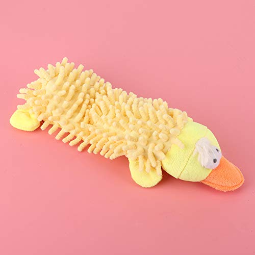 Akozon Weiches Plüsch-Moppspielzeug für Hunde – Kaubeständiges Zahnspielzeug für Welpen – Interaktives Haustierspielzeug Zum Zahnen und Spielen – Ideales Kauspielzeug für Hunde Akozon Weiches Plüsch-Moppspielzeug für Hunde – Kaubeständiges Zahnspielzeug für Welpen – Interaktives Haustierspielzeug Zum Zahnen und Spielen – Ideales Kauspielzeug für Hunde von Akozon
