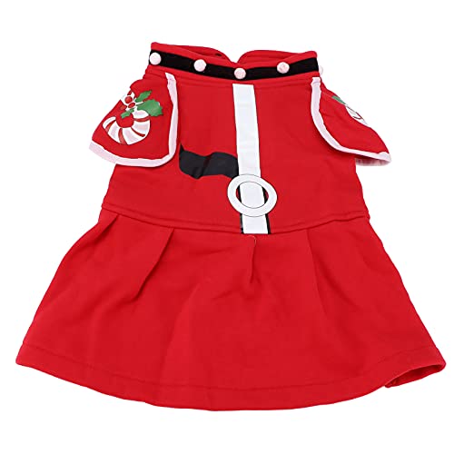 Akozon Weihnachten Haustier Kostüm Hund verdicken warme Kleidung für kleine mittelgroße Hunde (XXL) Cosplay Outfits süße Welpen Kitty Party Dress Up Kostüme (XXL) von Akozon