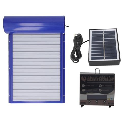 Automatischer Schicker Stall, Türöffner Täglich Programmierbarer Timer -Steuerelement Solar Betrieben Automatischer Schicker Stall, Türöffner Täglich Programmierbarer Timer -Steuerelement Solar Betrieben von Akozon