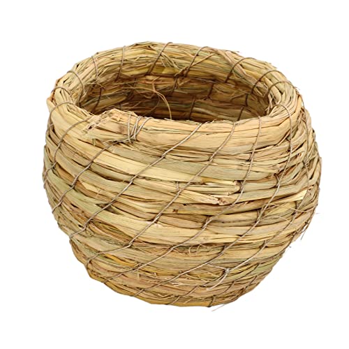 Bird G Hut, Shotes Wellenloser Papagei Zentimeter Sparrows Bequemes Handgewebtes Vogelhaus für Bird G Hut, Shotes Wellenloser Papagei Zentimeter Sparrows Bequemes Handgewebtes Vogelhaus für von Akozon