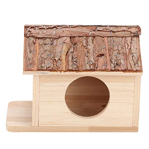 Großes Sicheres Hamsterhaus aus Holz für Kleintiere, Eichhörnchen, Kaninchen, Meerschweinchen, Chinchillas Großes Sicheres Hamsterhaus aus Holz für Kleintiere, Eichhörnchen, Kaninchen, Meerschweinchen, Chinchillas von Akozon