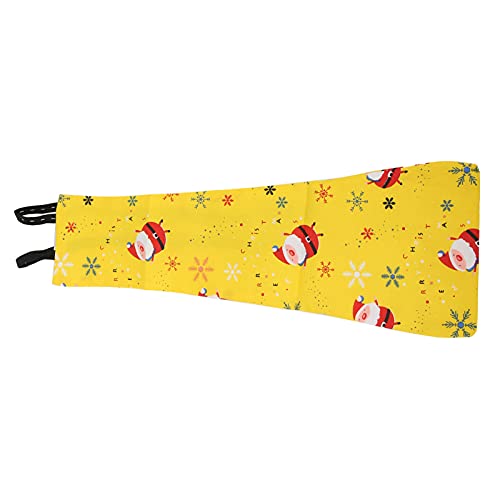 Hühnerwindeln Schöne und Verstellbare wasserdichte Flexible Windeln für Hühner und EntenYellow Christmas S Professionelles Zubehör für den Einsatz (S #12) von Akozon