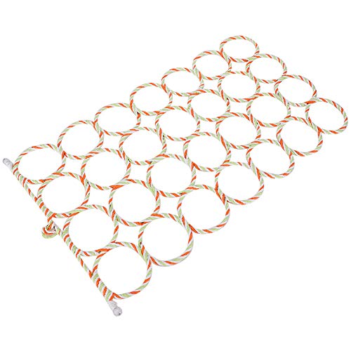 Vogelseil-Kletternetz, Vogelhängematte, Schaukel, Ornamente, Zusammenklappbares Kletterseil, Vögel, Barsch, Professionelles Zubehör für den Einsatz Vogelseil-Kletternetz, Vogelhängematte, Schaukel, Ornamente, Zusammenklappbares Kletterseil, Vögel, Barsch, Professionelles Zubehör für den Einsatz von Akozon