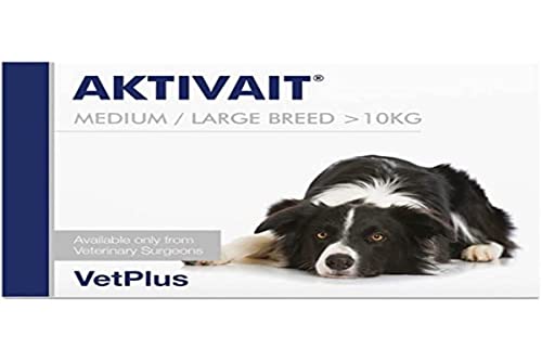 AKTIVAIT Hund große Rassen Blister, 1 Packung mit 60 von VetPlus