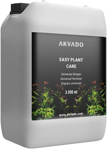 Akvado Easy Plant Care - Universaldünger für Aquarienpflanzen, gegen Eisen- und Kaliummangel, 3000 ml von Akvado