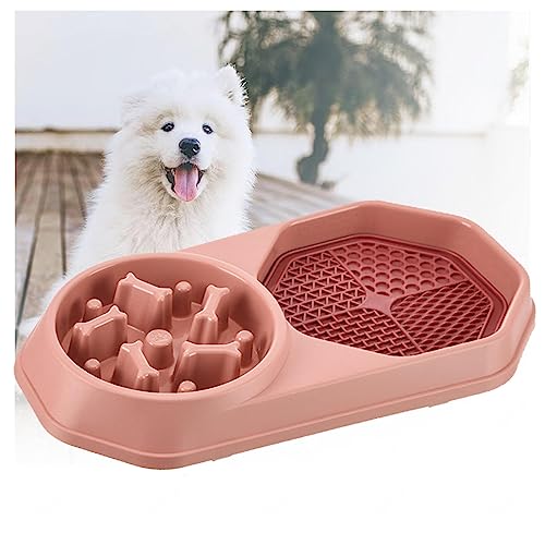 Antischlingnapf Hunde Groß, Labyrinth Interaktive Slow Feedernapf Schleckmatte Hund,für Linderung von Hundeangst Slow Feeder Katze, Für Kleine, Mittelgroße Und Große Rassen,A-Pink Antischlingnapf Hunde Groß, Labyrinth Interaktive Slow Feedernapf Schleckmatte Hund,für Linderung von Hundeangst Slow Feeder Katze, Für Kleine, Mittelgroße Und Große Rassen,A-Pink von Alacritua