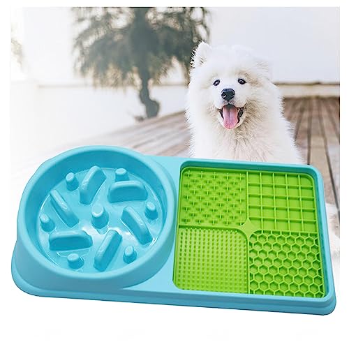 Antischlingnapf Hunde Klein, Labyrinth Interaktive Slow Feedernapf Schleckmatte Hund,für Linderung von Hundeangst Schlingnapf Katze, Für Kleine, Mittelgroße Und Große Rassen,B-Blue Antischlingnapf Hunde Klein, Labyrinth Interaktive Slow Feedernapf Schleckmatte Hund,für Linderung von Hundeangst Schlingnapf Katze, Für Kleine, Mittelgroße Und Große Rassen,B-Blue von Alacritua