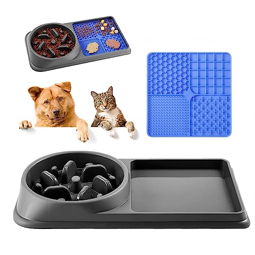 Antischlingnapf Katze, Labyrinth Interaktive Slow Feedernapf Schleckmatte Hund,für Linderung von Hundeangst Antischlingnapf Hunde Klein, Für Kleine, Mittelgroße Und Große Rassen,B-Black Antischlingnapf Katze, Labyrinth Interaktive Slow Feedernapf Schleckmatte Hund,für Linderung von Hundeangst Antischlingnapf Hunde Klein, Für Kleine, Mittelgroße Und Große Rassen,B-Black von Alacritua