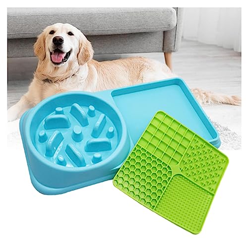 Antischlingnapf Katze, Labyrinth Interaktive Slow Feedernapf Schleckmatte Hund,für Linderung von Hundeangst Slow Feeder Katze, Für Kleine, Mittelgroße Und Große Rassen,B-Blue Antischlingnapf Katze, Labyrinth Interaktive Slow Feedernapf Schleckmatte Hund,für Linderung von Hundeangst Slow Feeder Katze, Für Kleine, Mittelgroße Und Große Rassen,B-Blue von Alacritua