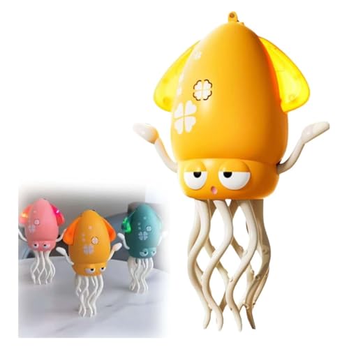 Alapek Magisches tanzendes Oktopus-Spielzeug, verrücktes 8-Bein-Auto-Tanz-Oktopus-Spielzeug, Krabbeltanzen, automatisches Hindernissensor-Spielzeug, Smart-Tentakel, selbstnavigierendes von Alapek