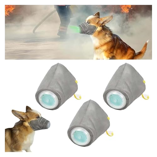 Hundemaske, wiederverwendbar, atmungsaktiv, Luftfiltermaske, Atemschutzmaske für Hunde, verstellbare Hundegas-Gesichtsmaske, Hunde-Rauchmaske, Atemschutzmaske, Maulkorb für große Hunde und kleine Hundemaske, wiederverwendbar, atmungsaktiv, Luftfiltermaske, Atemschutzmaske für Hunde, verstellbare Hundegas-Gesichtsmaske, Hunde-Rauchmaske, Atemschutzmaske, Maulkorb für große Hunde und kleine von Alapek