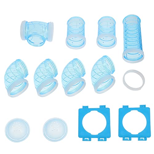Alasum 1 Satz Hamster Tubes Zubehör für Käfige Teiliges Labyrinth für Kleintier Einfache und Erweiterbarer Lebensraum Alasum 1 Satz Hamster Tubes Zubehör für Käfige Teiliges Labyrinth für Kleintier Einfache und Erweiterbarer Lebensraum von Alasum