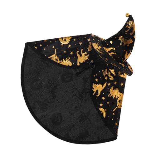 Alasum 1 Satz Kleines Haustier Halloween Kostümset Umhang für Katzen Bequemer und Tragbarer Tierkostüm Hut Kreative Verkleidung für Haustiere für Halloween Feiern Alasum 1 Satz Kleines Haustier Halloween Kostümset Umhang für Katzen Bequemer und Tragbarer Tierkostüm Hut Kreative Verkleidung für Haustiere für Halloween Feiern von Alasum