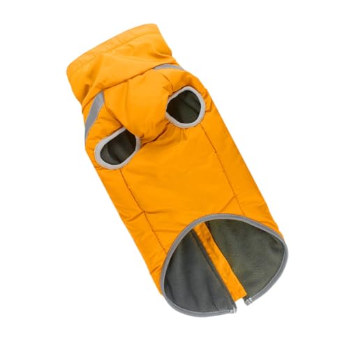 Alasum 1 Stück Hundemantel Outdoor Hundekleidung aus Dicker und Atmungsaktiv für Große Ingwerfarben Schützt Nässe und Kälte von Alasum