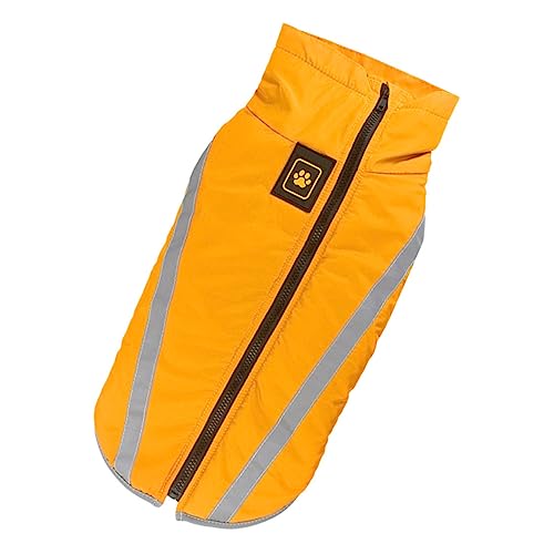 Alasum 1 Stück Hunderegenmantel wasserdichte Hundebekleidung mit Verstellbarem Design Warmes Fleece für Mittelgroße für Schickes und Auffälliges Outfit Ingwerfarbe Alasum 1 Stück Hunderegenmantel wasserdichte Hundebekleidung mit Verstellbarem Design Warmes Fleece für Mittelgroße für Schickes und Auffälliges Outfit Ingwerfarbe von Alasum