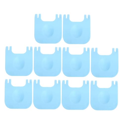 Alasum 10 Stück Teiliges Käfig-befestigungsset für Kleintiere Robuste Pp-schnallen mit Rutschfestem Steckdesign Einfach zu Montieren Sicherer Halt für Kaninchen- Hamster Katzenkäfige von Alasum