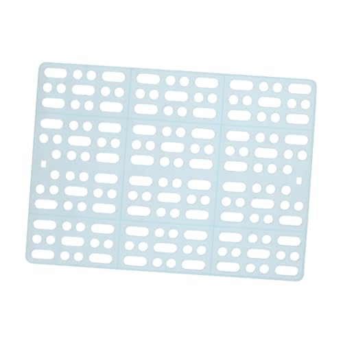 Alasum 2 Stück Teiliges PVC Haustier Fußpolster mit Befestigungslaschen Rutschfestes Kaninchen und Kleintiermatten Zubehör Hygienisch und Komfortabel für Käfige in Blau Alasum 2 Stück Teiliges PVC Haustier Fußpolster mit Befestigungslaschen Rutschfestes Kaninchen und Kleintiermatten Zubehör Hygienisch und Komfortabel für Käfige in Blau von Alasum