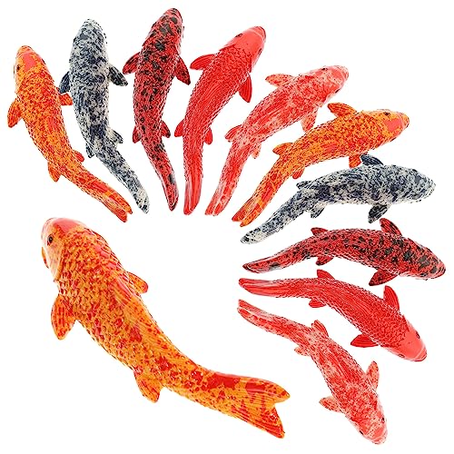 Alasum 20stücke Schwimmender Fisch Simulation Dekoration Für Aquarium Terrarium Landschaftsbau Kleine Fischfigur Modell Kunstfisch Hübsche Dekoration Für Haushalt von Alasum