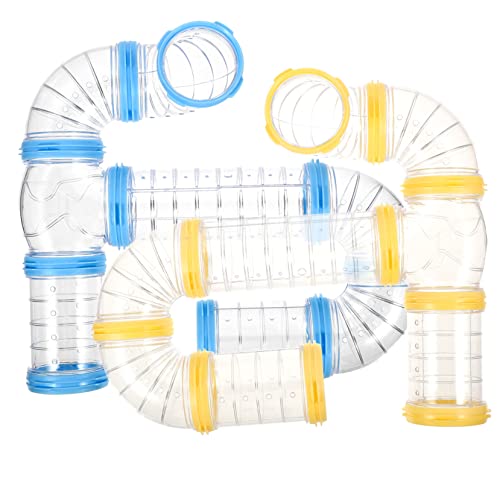 Alasum 2Sätze Transparente Hamster Röhren Teiliges DIY Tunnel für Rattenkäfige Erweiterbare Verbindungsröhren für Hamsterkäfige Sicheres und Haltbares für Haustiere Alasum 2Sätze Transparente Hamster Röhren Teiliges DIY Tunnel für Rattenkäfige Erweiterbare Verbindungsröhren für Hamsterkäfige Sicheres und Haltbares für Haustiere von Alasum