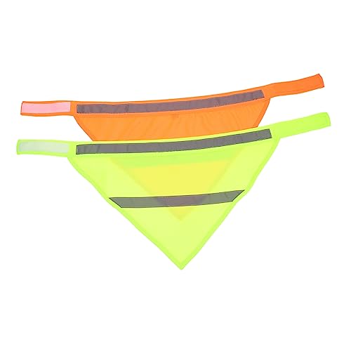 Alasum 2Stücke Hundehalsband mit Reflektierendem Sicherheitsdesign Hochsichtbares Haustierschal für Nächtliche Zufällige Alasum 2Stücke Hundehalsband mit Reflektierendem Sicherheitsdesign Hochsichtbares Haustierschal für Nächtliche Zufällige von Alasum