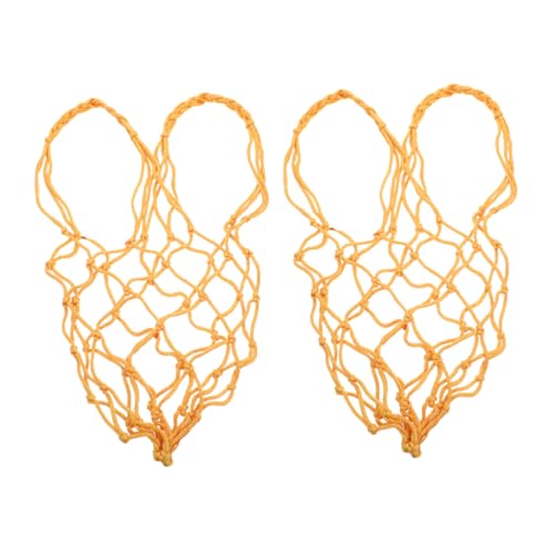 Alasum 2pcs Slow Feed Hay Bag Für Pferde Und Vieh Nylon Mesh Heunetz Hanging Feeder Für Ziegen Und Schafe in Ställen Und Bauernhöfen von Alasum