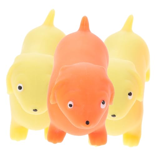Alasum 3 Stück Drücken Sie Das Hundespielzeug EIN Hund Stressball Tierspielzeug Zusammendrücken Zappelspielzeug Squeeze Sensorischer Hund Kneifen Weiches Gummi Zufällige Farbe Alasum 3 Stück Drücken Sie Das Hundespielzeug EIN Hund Stressball Tierspielzeug Zusammendrücken Zappelspielzeug Squeeze Sensorischer Hund Kneifen Weiches Gummi Zufällige Farbe von Alasum