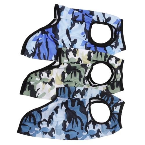 Alasum 3 Stück Haustierweste Tarnung Körperpflege Hundebekleidung Camo-Shirt Hundekühlungsweste Sommer-T-Shirts für Haustiere Sommer-Haustier-Outfit Welpenhemden Welpenzubehör Polyester Alasum 3 Stück Haustierweste Tarnung Körperpflege Hundebekleidung Camo-Shirt Hundekühlungsweste Sommer-T-Shirts für Haustiere Sommer-Haustier-Outfit Welpenhemden Welpenzubehör Polyester von Alasum