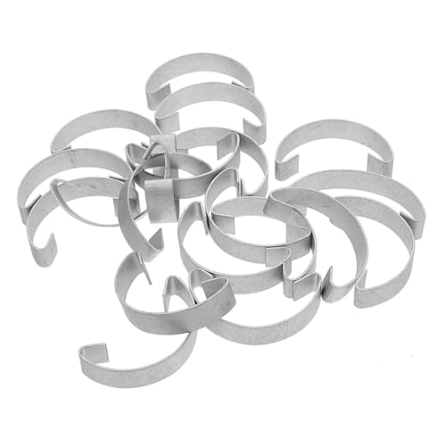 Alasum 30 Pcs Hochfache Hühnerkäfig-Clips Mit Anti-Slip-Design Zur Sicherung Von Käfigtüren Und Der Bereitstellung Zusätzlicher Unterstützung Für Verschiedene Haustierkäfige, Die Für von Alasum