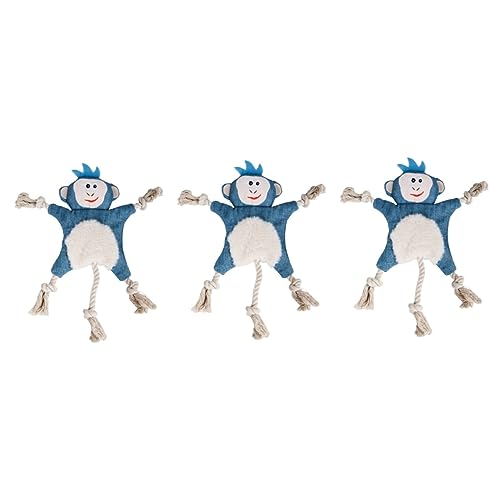Alasum 3stücke Kauspielzeug Für Hunde Lustige Plüsch-Monkey-doll Mit Geräuschfunktion Für Interaktives Zahnpflege Reduzierung Von Langeweile Alasum 3stücke Kauspielzeug Für Hunde Lustige Plüsch-Monkey-doll Mit Geräuschfunktion Für Interaktives Zahnpflege Reduzierung Von Langeweile von Alasum