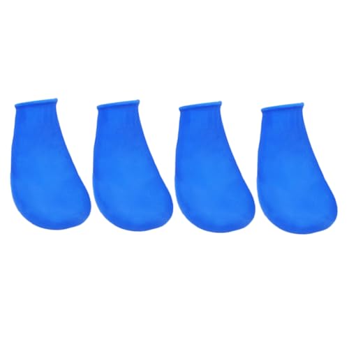 Alasum 4 Stück Teiliges wasserdichte Hundeschuhe für Katzen rutschfeste Gummistiefel für Außenbereich die Nässe und Schmutz Alasum 4 Stück Teiliges wasserdichte Hundeschuhe für Katzen rutschfeste Gummistiefel für Außenbereich die Nässe und Schmutz von Alasum