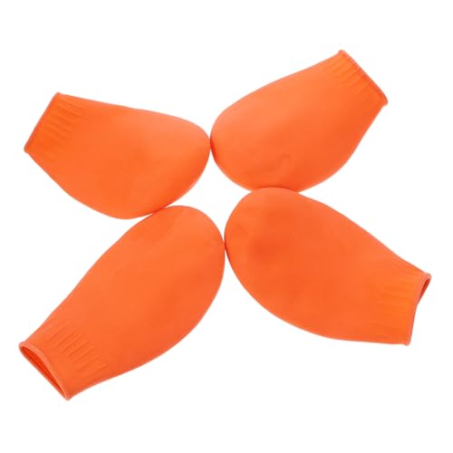 Alasum 4 Stück wasserdichte Hundeschuhe mit Rutschfesten Sohlen Pfotenschutzstiefel für Katzen und Orange für Outdoor Aktivitäten und Schutz Rauen Oberflächen Alasum 4 Stück wasserdichte Hundeschuhe mit Rutschfesten Sohlen Pfotenschutzstiefel für Katzen und Orange für Outdoor Aktivitäten und Schutz Rauen Oberflächen von Alasum