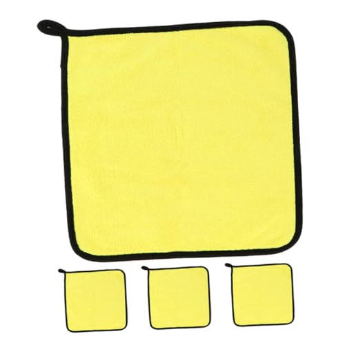 Alasum 4pcs Hundetuch Haustuch Handtuch Super Absorbierende Schnelltrofasel Handtuch Weich Für Hundebad -welpen -Haustier -Pflege Und Multi -Gebrauch Geeignet von Alasum