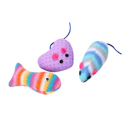 Alasum 6stücke Teiliges Buntes Katzenspielzeug Interaktives Und Fischspielzeug Für Katzen Ansprechendes Design Langlebig Und Sicher Für Spielende Katzen Und Kätzchen von Alasum