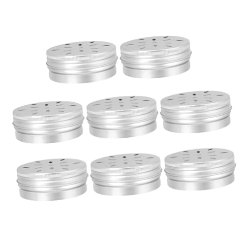 Alasum 8 Stück Teiliges Aluminium Scent Work Hundetraining Duftboxen für Such und Nasenarbeit Langlebig für Arbeitshunde und Welpen Geruchsdetektionszubehör für Effektives Training von Alasum