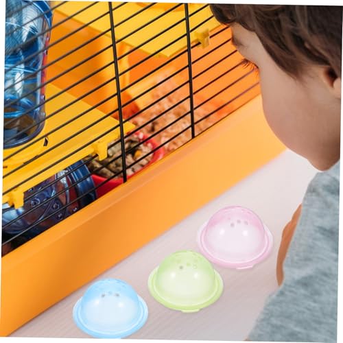 Alasum 8 Stück Teiliges Hamsterkäfig Rohrstopfen in Pastellfarben Leichte Externe Tunnel Endkappen für Kleine Haustiere Vielseitige DIY Zubehör für Hamster und Chinchilla Käfige Einfache von Alasum