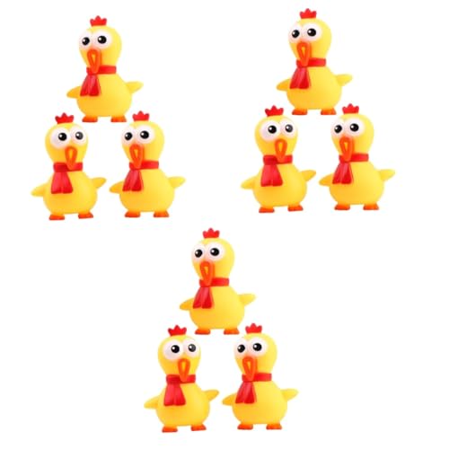Alasum 9stücke Quetschspielzeug Schreiendes Huhn Für Hunde Stressabbau-Spielzeug Mit Geräuschfunktion Kauspielzeug Für Haustiere Langlebig Und Ansprechend Alasum 9stücke Quetschspielzeug Schreiendes Huhn Für Hunde Stressabbau-Spielzeug Mit Geräuschfunktion Kauspielzeug Für Haustiere Langlebig Und Ansprechend von Alasum