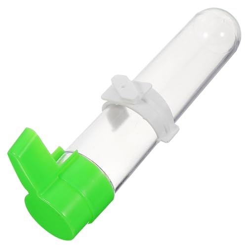 Alasum Automatischer Vogelwasserfutterspender für Papageien Transparentes Flaschen Design mit Grünem für Tauben und Bequeme Fütterung und Wasserversorgung Alasum Automatischer Vogelwasserfutterspender für Papageien Transparentes Flaschen Design mit Grünem für Tauben und Bequeme Fütterung und Wasserversorgung von Alasum