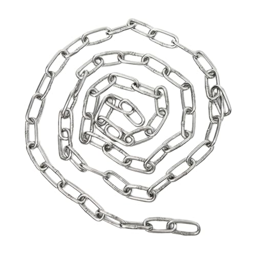 Alasum Edelstahlkette Schwere Edelstahlkette für Haustier und Industrie Hebekette Robust und Rostfrei für Zuhause und Außenbereich von Alasum