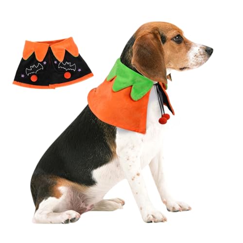 Alasum Halloween Haustier Umhang Doppelseitiger Cape mit Besticktem Design Warmes Atmungsaktives Material für Hunde und Katzen für Party Cosplay und Festliche Verkleidungen Alasum Halloween Haustier Umhang Doppelseitiger Cape mit Besticktem Design Warmes Atmungsaktives Material für Hunde und Katzen für Party Cosplay und Festliche Verkleidungen von Alasum