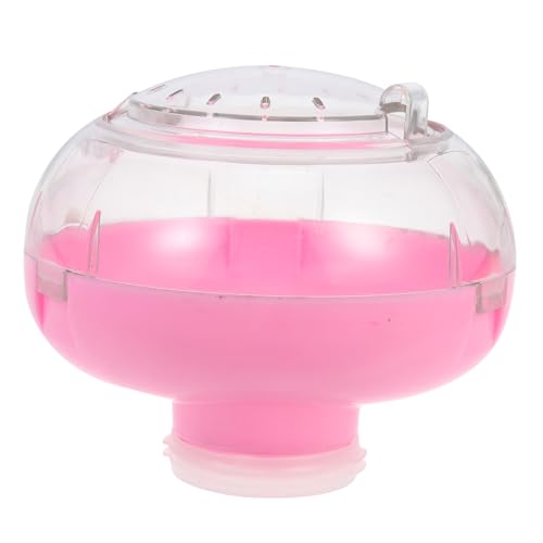 Alasum Hamster Sandbad aus Hochwertigem Abnehmbar und Multifunktional als Badewanne Toilette und Tunnel Transparentes Hamsterzubehör für Einfache Reinigung und Beobachtung Geeignet für von Alasum