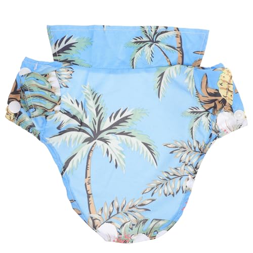 Alasum Hawaiianisches Haustier T Shirt für Kleine Hunde Atmungsaktives Sommerhemd mit Kokosnüssen für Strand und Xs Süßes Design für Welpen von Alasum
