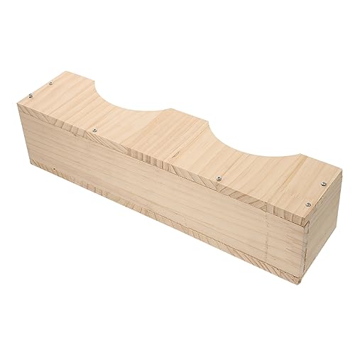 Alasum Holz Futterspender für Kleintiere Großer Heuraufe für Kaninchen Meerschweinchen und Chinchillas Installieren Langlebig Fixator für Optimale Positionierung im Käfig Alasum Holz Futterspender für Kleintiere Großer Heuraufe für Kaninchen Meerschweinchen und Chinchillas Installieren Langlebig Fixator für Optimale Positionierung im Käfig von Alasum