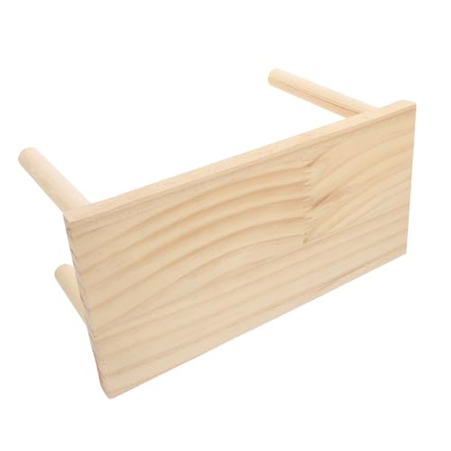 Alasum Holzplattform für Kleintiere Sichere Langlebige Hamster Spielplattform mit Multifunktionalem Design für Chinchillas Zwerghamster und Andere Kleine Haustiere Alasum Holzplattform für Kleintiere Sichere Langlebige Hamster Spielplattform mit Multifunktionalem Design für Chinchillas Zwerghamster und Andere Kleine Haustiere von Alasum