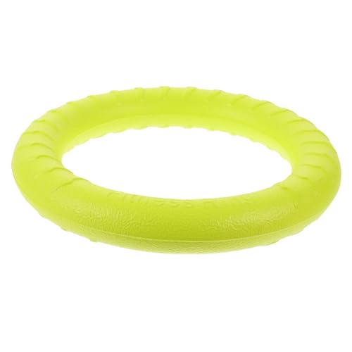 Alasum Hundespielzeug Kauspielzeug Hundetraining Ring Grün Robust Langlebig für Spielspaß Outdoor Zerrspielzeug zur Beschäftigung und Verhaltensänderung bei Hunden von Alasum