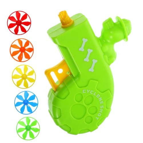 Alasum Interaktives Katzenspielzeug Fliegende Scheibe mit Launcher Robustes Chasing Pet Toy für Indoor und Outdoor Fördert Bewegung und Spielspaß für Katzen Zufällige Zufällige Farbe von Alasum