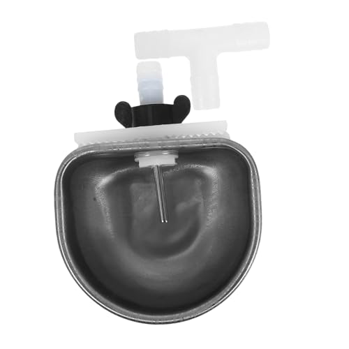 Alasum Kaninchen Automatische Trinkwassermaschine Zwinger Wassernapf Wasserspender Für Kaninchen Wassernapf Für Hamster Automatische Trinkschale Haustierwasserspender Silver Abs von Alasum