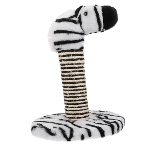 Alasum Katzenkratzbaum Zebra Kleiner Komfortabler Kratzpfosten für Katzen Wiederverwendbar Platzsparend für Katzenrassen zur Krallenpflege und Ihrem Alasum Katzenkratzbaum Zebra Kleiner Komfortabler Kratzpfosten für Katzen Wiederverwendbar Platzsparend für Katzenrassen zur Krallenpflege und Ihrem von Alasum