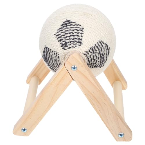 Alasum Katzenkratzbaum: Sisal-kratzball-Spielzeug Für Drinnen – Kratzball Für Haustiere – Fördert Aktives Spielen – Schützt Möbel Alasum Katzenkratzbaum: Sisal-kratzball-Spielzeug Für Drinnen – Kratzball Für Haustiere – Fördert Aktives Spielen – Schützt Möbel von Alasum
